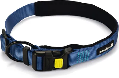 Produktbild von Beeztees Parinca Premium - Hundehalsband - Nylon - blau - 60-65 cm x 30
