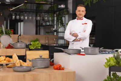 Immagine prodotto di Padella antiaderente in alluminio Pierre, diametro 20 cm, di Mateusz Gessler