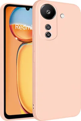 Obrázek produktu pro Pouzdro pro Xiaomi Poco C65 /Redmi 13C 4G Měkký tekutý silikonové, nárazuvzdorné gumové pouzdro Růžový
