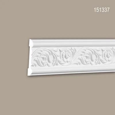 Produktbild von PROFHOME 151337 Wand- und Friesleiste Stuckleiste Zierleiste Wandleiste 2 m