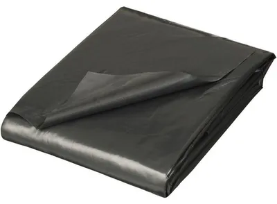 Immagine prodotto di Pellicola protettiva e pacciamante in LDPE riciclato, colore nero, resistente ai raggi UV, spessore 100 µm, dimensioni 3 x 4 metri