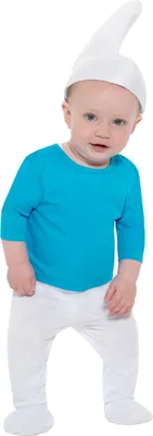 Produktbild von Die Schlümpfe – Schlumpf Kostüm für Babys Kindergröße: 80-92