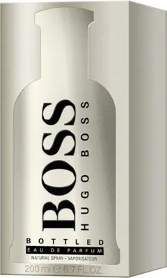A product box for Hugo Boss Bottled Eau de Parfum.