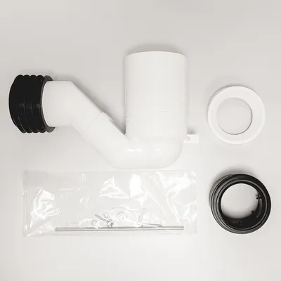 Immagine prodotto di LAUFEN LAUFEN avec sortie verticale Coude de sortie spécial pour distance murale 220 - 350 mm, H8990250000001, H8990250000001