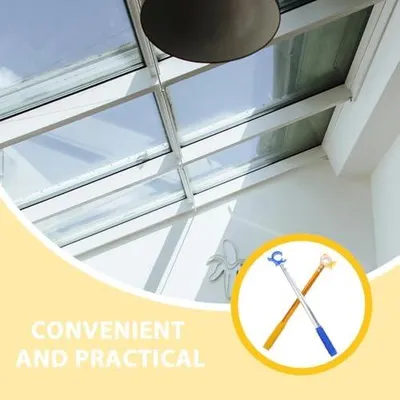Produktbild von Fensteröffner, 2 Stück, aus Aluminiumlegierung für Dachfenster