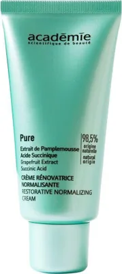 Zdjęcie produktu dla Academie Creme Renovatrice Normalisante - normalizujący krem pielęgnacyjny do skóry tłustej - 50ml