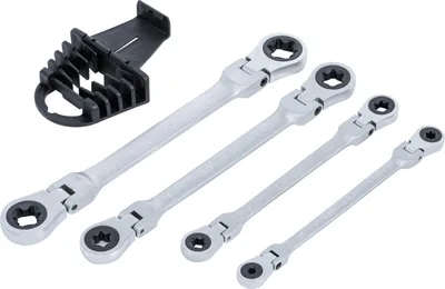 Obrázok produktu pre BGS technic Double Ratchet Ring Spanner Set, 839 g