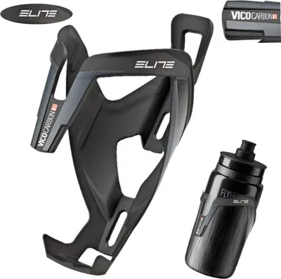 Produktbild von ELITE Flaschenhalter Vico Carbon, Schwarz