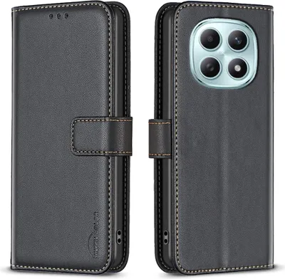 Produktbild von Xiaomi Redmi Note 15 Pro 4G Hülle - BINFEN Klapphülle - Schwarz