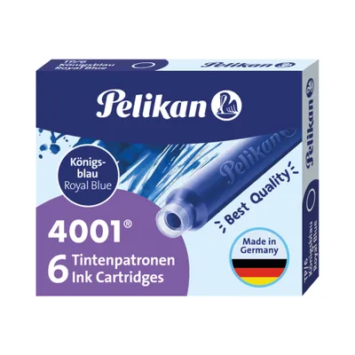 Obrázok produktu pre Pelikan Tinte TP/6    Tintenpatronen blau 6 Stück