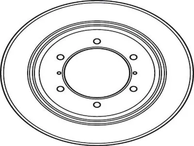 Produktbild von TRW Bremsscheiben (2 Stück) Hinterachse DF4903S