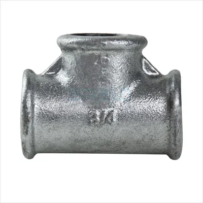 Produktbild von Temperguss Fitting T-Stück 3/4 Zoll DN20 Abzweig Abzweigung T-Verbinder