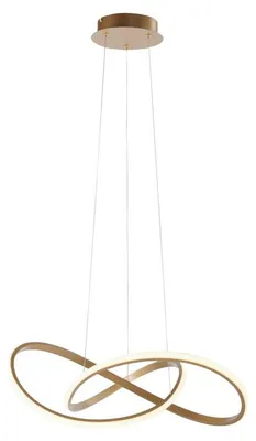 Image de JUST LIGHT MARIA LED Suspension blanc chaud 25W or/blanc 15402-60