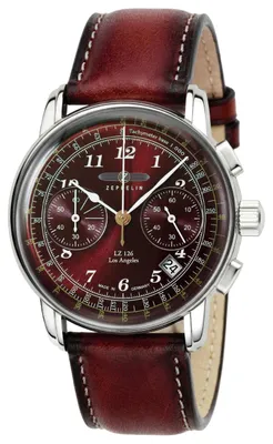 Image de Zeppelin - 7614-6 - Montre Bracelet - Hommes - Quartz - LZ126 Los Angeles