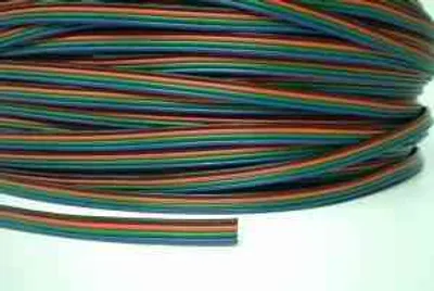 Produktbild von 435 KABEL 4-adrig flach für LED Band RGB 1 m