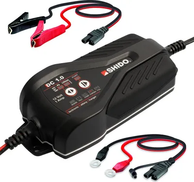 Produktbild von Shido DC 1.0 12V 1A Lithium/Blei-Säure Batterieladegerät LiFePO4