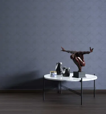 Produktbild von NEWROOM Tapete Lila Vliestapete Geometrisch - Grafik Grau Modern