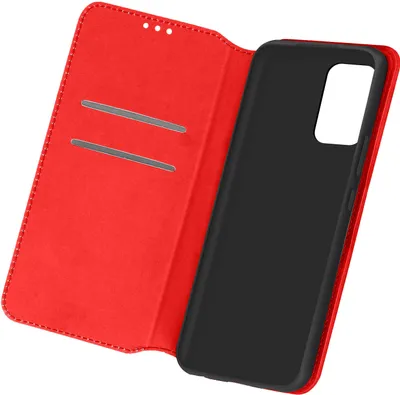 Produktbild von Avizar, Kunstleder Cover Classic Edition, Klappetui für Samsung Galaxy A53 5G, Rot