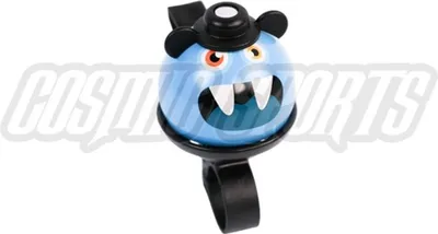 Image de Sonnette de vélo NG Sports Kindsee, Monster Edition 22.2mm blue