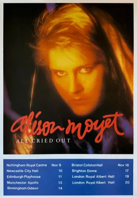 Image de Alisson Moyet - All Cried Out 7 - 1984 - Affiche Poster - 60x86cm