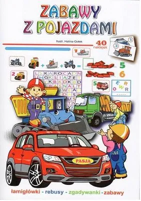 Zdjęcie produktu dla Pojazdy Zabawa Kolorowanka dla Dzieci