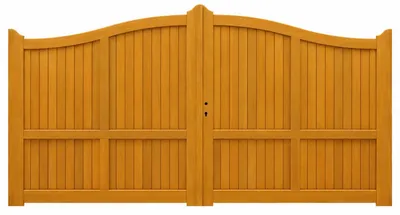 Image de Portail En Bois Plein L3m x H1,60/1,80 (sans quincaillerie) Emeraude