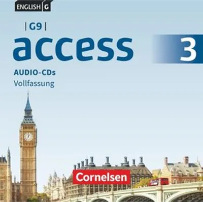 Produktbild von English G Access - G9 - Band 3: 7. Schuljahr - Audio-CDs