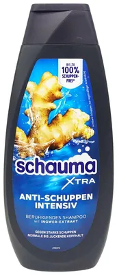 Produktbild von Schauma XTRA Anti-Schuppen Intensiv Shampoo Ingwer juckende Kopfhaut 400ml
