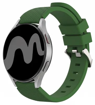 Productafbeelding van imoshion Flexibel Siliconen bandje - Universeel 22 mm aansluiting - Donkergroen, AI-gegenereerde afbeelding