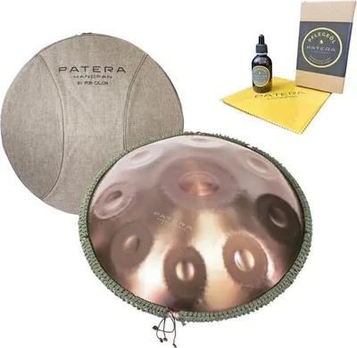 Obrázok produktu pre Patera Handpan HPDM-6 D-Kurd z nerezovej ocele s olejom na údržbu