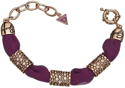 Produktbild von Guess UBB81329 Armband Damen Lila Roségold 21 cm