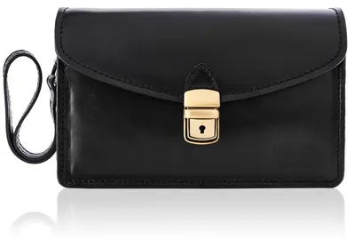 Produktbild von Herren Schulter und Handtasche Leder schwarz Paolo Peruzzi N06-BL