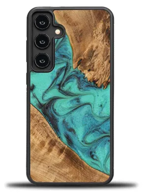 Produktbild von Bewood Einzigartige Hülle für Samsung Galaxy S25 Plus - Türkis