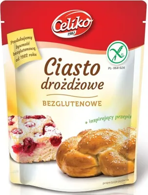 Produktbild von CELIKO glutenfreie Hefeteigmischung 200g
