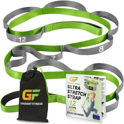 Productafbeelding van Elastische riem stretchriem - 12 lussen - 2,5 cm breed - SBR