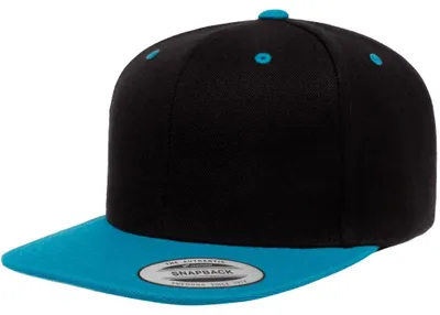 Produktbild von Flexfit - Snapback Mütze TN1304 (Einheitsgröße) (Schwarz/Petrol)