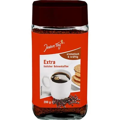 Produktbild von Jeden Tag Bohnenkaffee aromatisch & Kräftig 200g