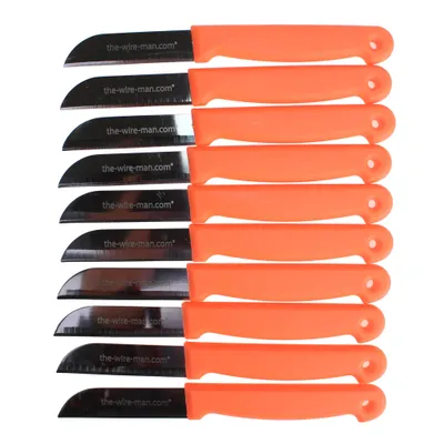 Produktbild von 10 Floristenmesser Allzweckmesser Küchenmesser Schälmesser Gemüsemesser 16,5cm