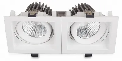 Produktbild von LED Einbaustrahler Genius 40W 930 Warmweiß GL0121W Ø 255x120mm