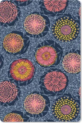 Produktbild von MuchoWow® Mauspad Mousepad Blumen - Muster - Vintage 40x60 cm - Mousepads - Maus Mat - Pad - Mausunterlage - Schreibtisch Accesoire