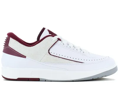Produktbild von Air Jordan 2 Retro Low - Herren Sneakers Schuhe Weiß-Rot DV9956-103 , EU 41 US 8