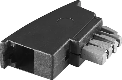Produktbild von Telefon-Adapter TAE N-Stecker > RJ11 (6P4C) Kupplung (10er-Pack)