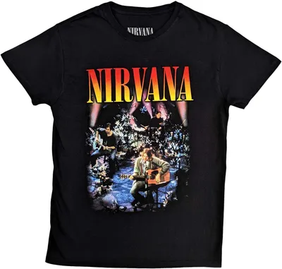 Image de Nirvana - T-shirt "Unplugged" pour homme/femme unie RO436 (S) (Noir)