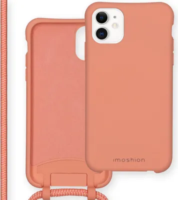 Obrázok produktu pre imoshion Farebný zadný kryt s odnímateľným káblom pre Apple iPhone 11 - Broskyňa
