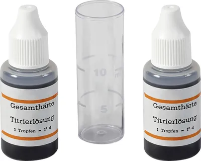 Produktbild von Aqmos Messbesteck für Wasserhärte/Gesamthärte 2er Pack
