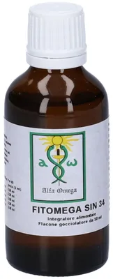 Immagine prodotto di Fitomega Sin 34 Gocce 50 Ml