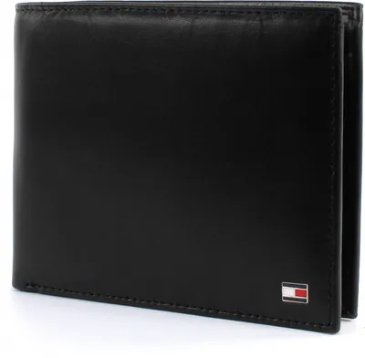 Produktbild von TOMMY HILFIGER Eton Trifold Wallet Black