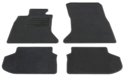 Fußmatten Set für 5er BMW F10 Limo + F11 Touring, schwarz