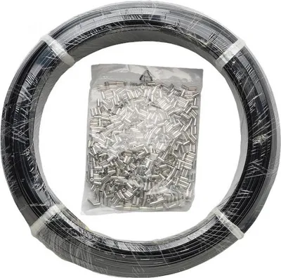Image de Gaine de câble de frein Jagwire 5 mm, noire, 200 m