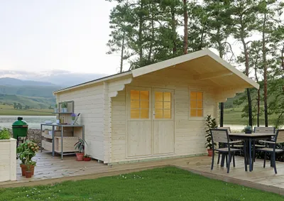 Produktbild von Gartenhaus Tampa 3,60x3,60 m
